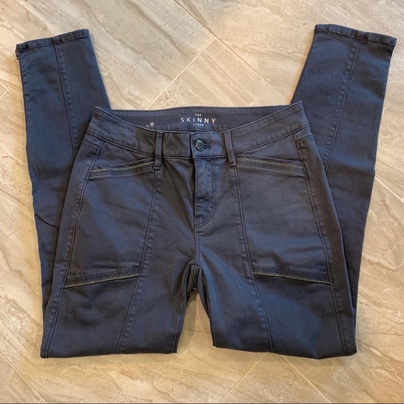 White House Black Market The Skinny Ankle Pant 0 - Picture 1 of 7